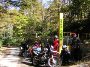 川上牧丘林道